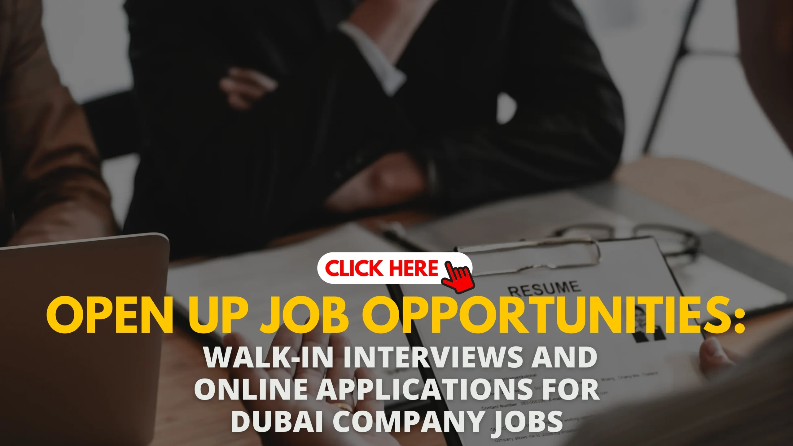 Dubai Walk in Interview